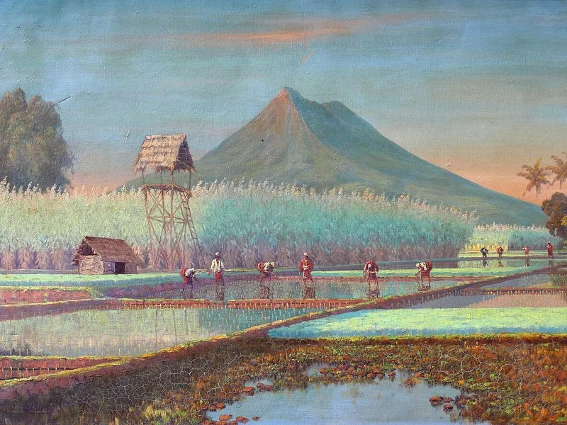 1884-Leo Eland - Risaie